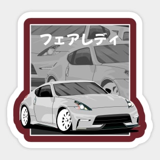 Nissan 370z z 34 nismo Japanese Comics Sticker